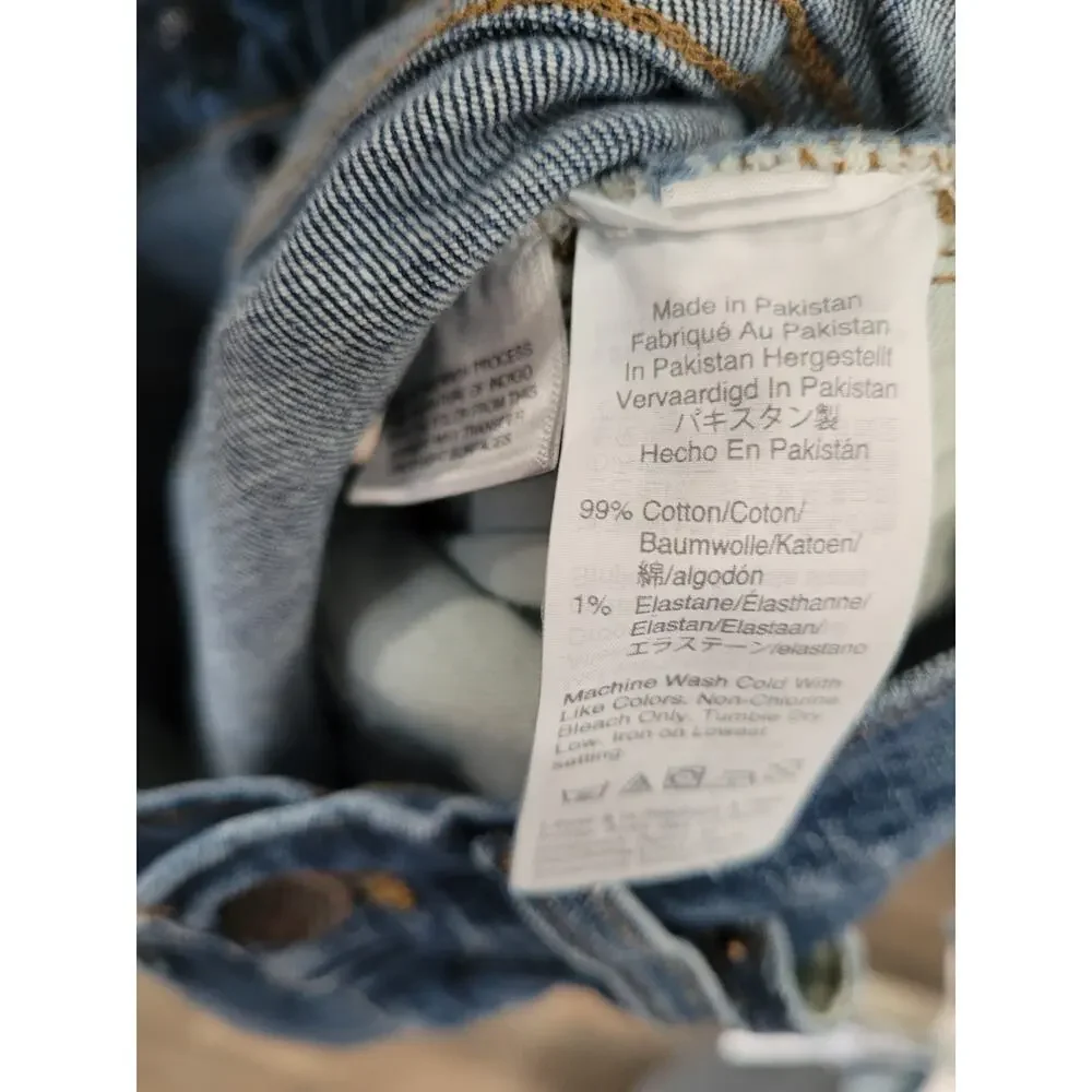 J. Crew Denim High‎ waisted Shorts size 24 Summer Stretchy #P2